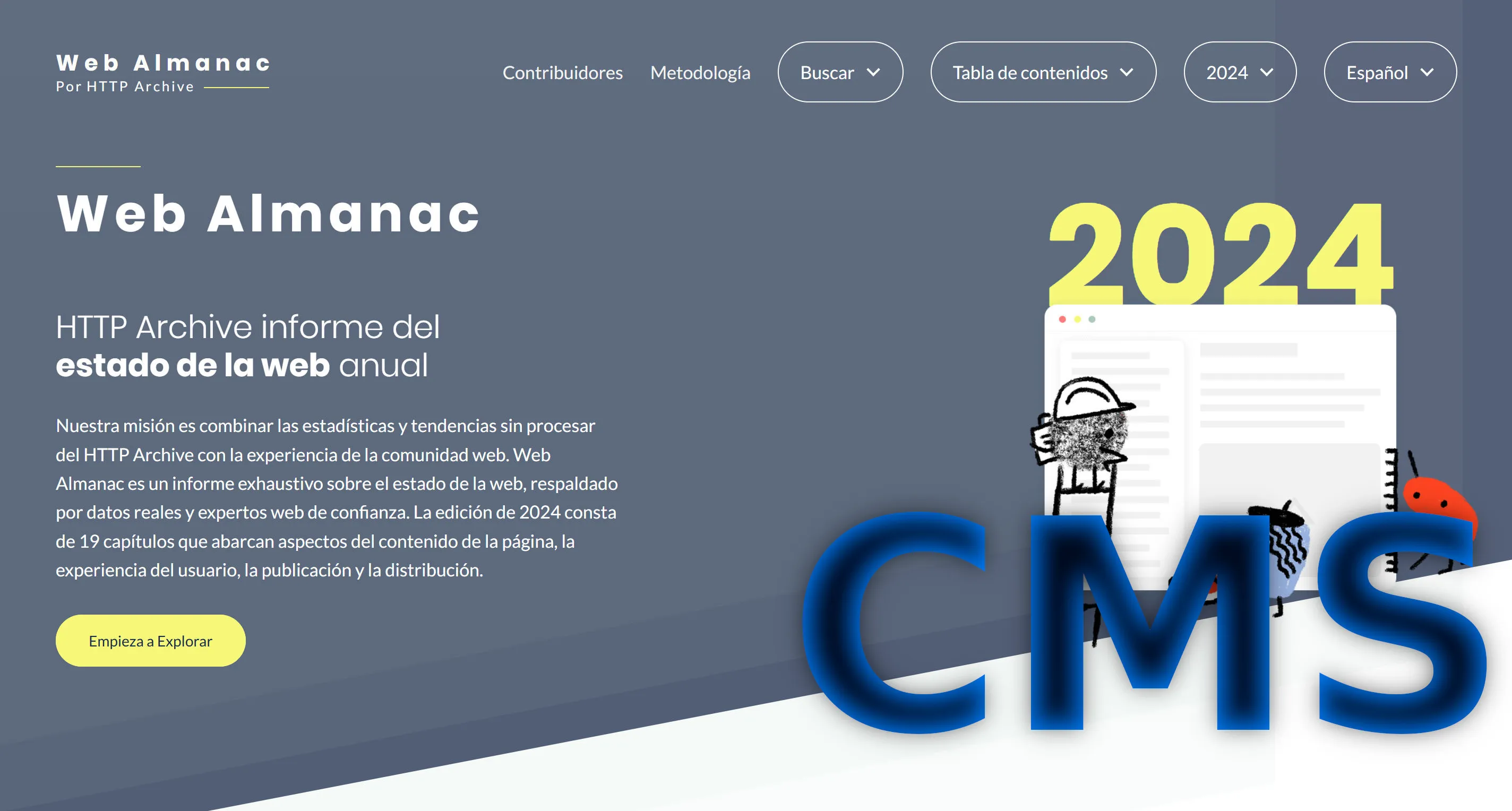 Web Almanac 2024 CMS 1/03/2025